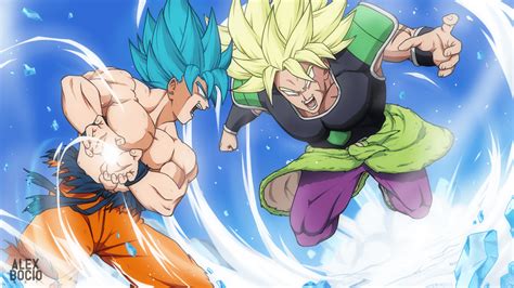 broly fight|broly vs goku full fight.